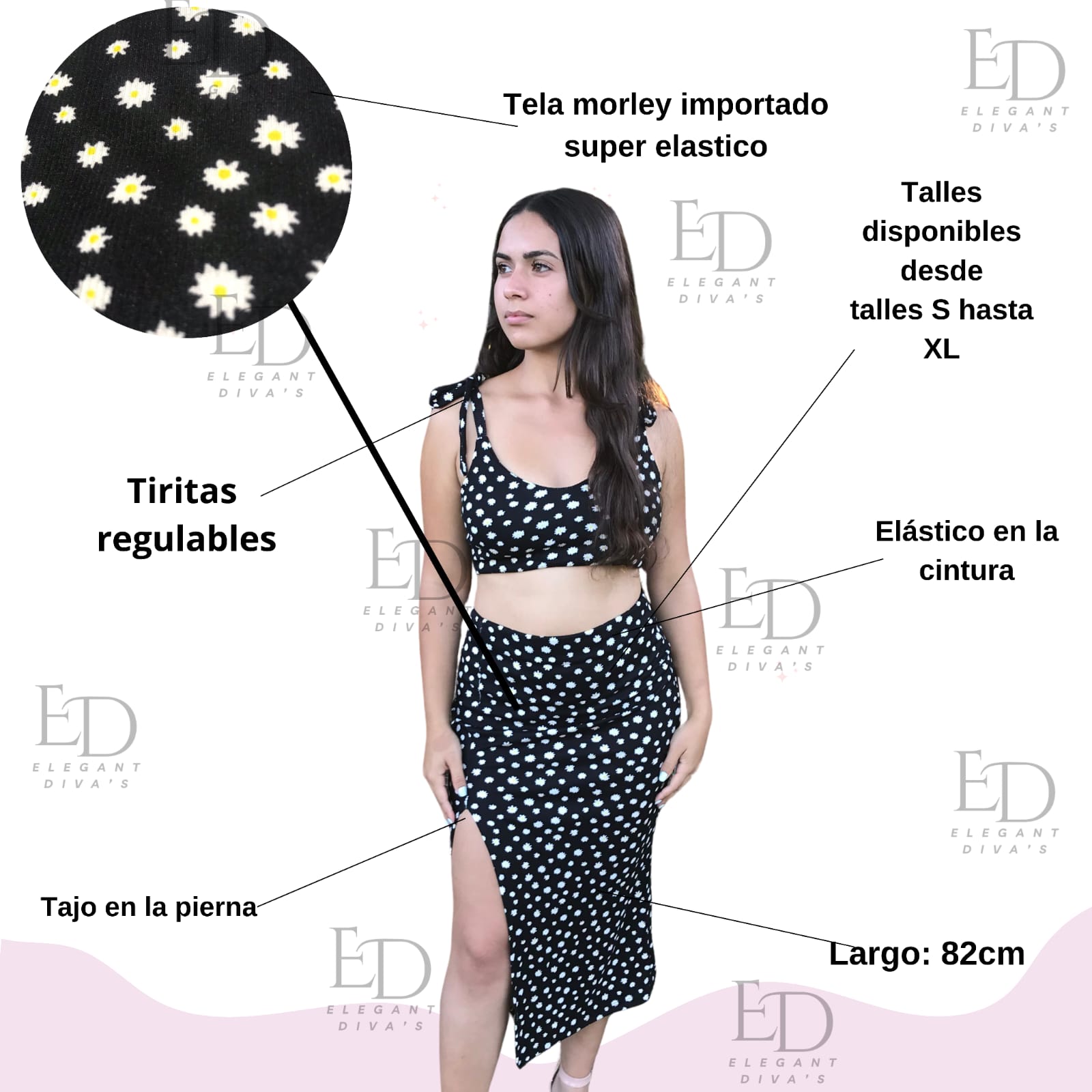 Look completo con medias